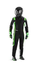 Sparco Suit Thunder Youth 120 Black/Green