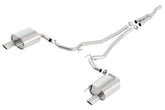 أنبوب Borla S Type Cat Back 15-17 Ford Mustang 2.3L EcoBoost MT/AT 2.25in وطرف 4in