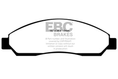 EBC 04-06 Chevrolet Colorado 2.8 Yellowstuff Front Brake Pads
