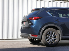 aFe Takeda 17-21 Mazda CX-5 2.5L (t) 2.5in. نظام عادم خلفي من الفولاذ المقاوم للصدأ مع أطراف مصقولة