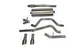 Corsa 14-19 GMC Sierra/Chevy Silv 1500 Crew Cab/Short Bed 5.3L V8 Polished Dual Rear CB Exhaust