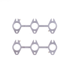 كوميتيك دودج كومينز 5.9 لتر 24 فولت/24 فولت مقاس 0.040 بوصة MLS (2) حشية عادم ثلاثية المنافذ