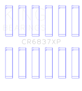 King Honda J30 / J35 Connecting Rod Bearing Set (Set of 6)