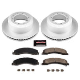 Power Stop 11-12 Ram 5500 Rear Z17 Coated Brake Kit
