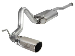 عادم aFe MACH Force XP Cat-Back من الفولاذ المقاوم للصدأ مقاس 3 بوصات مع طرف مصقول لسيارة Toyota Tacoma 13-14 4.0L