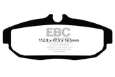 EBC 12 Ford Mustang 5.8 Supercharged (GT500) Shelby Bluestuff Rear Brake Pads