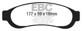 EBC 05-07 Ford F350 (inc Super Duty) 5.4 DRW 2WD Greenstuff Rear Brake Pads