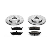 Power Stop 2000 Chrysler Grand Voyager Front Z23 Evolution Sport Brake Kit