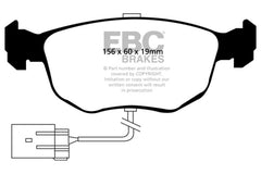 EBC 98-99 Ford Contour 2.5 SVT Yellowstuff Front Brake Pads