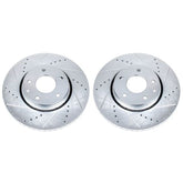 Power Stop 16-19 Mazda CX-5 Front Evolution Drilled & Slotted Rotors - Pair