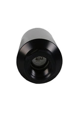 فلتر خطي من سلسلة AeroMotive Pro - AN-12 - عنصر SS مقاس 40 ميكرون - لمسة نهائية من النيكل والكروم