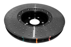 DBA 14-17 Audi A8 Quattro 5000 Series Front Sloted دوار مكون من قطعتين مجمع مع مثقاب/مثقب Black Hat