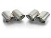 aFe MACH Force-Xp 304 SS OE Exhaust Tips Polished 12-16 Porsche 911 (C2S 991) H6 3.8L