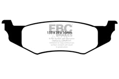 وسادات الفرامل الخلفية من Greenstuff لسيارة Chrysler 300M 3.5 موديلات EBC 99-04