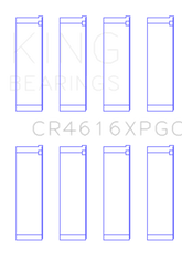 King Subaru Fa20/ Toyota 4U-GSE (Size 0.05) Connecting Rod Bearing Set