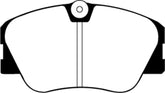 EBC 86-93 Mercedes-Benz 190/190E 2.3 16v Redstuff Front Brake Pads