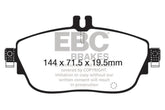 EBC 13+ Mercedes-Benz CLA250 2.0 Turbo Yellowstuff Front Brake Pads
