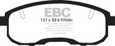EBC 95-99 Infiniti I30 3.0 Redstuff Front Brake Pads