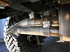 ترقية طرف العادم المصنوع من الفولاذ المقاوم للصدأ aFe MACHForce XP 304 لسيارة Jeep Wrangler JL Rubicon 2001-2003
