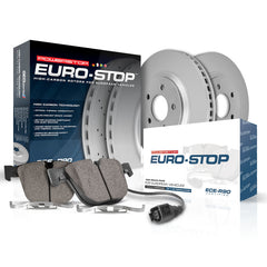 Power Stop 2018 Mercedes-Benz GLE350 Rear Euro-Stop Brake Kit
