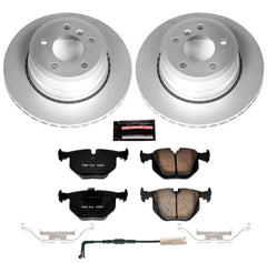 Power Stop 06-07 BMW 530xi Rear Z23 Evolution Sport Coated Brake Kit