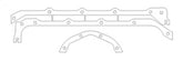 Cometic Pontiac 350/400/428/455 V8 .094in Fiber Oil Pan Gasket Kit