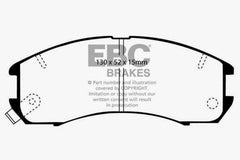 وسادات الفرامل الأمامية Greenstuff EBC 89-92 Ford Probe 2.2