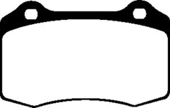 وسادات الفرامل الخلفية من Redstuff لسيارة كاديلاك CTS 3.6 Twin Turbo EBC 15+