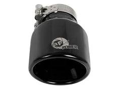 أنبوب عادم aFe MACH Force-Xp 409 SS بمشبك مقاس 2.5 بوصة مدخل / 4 بوصة مخرج / 6 بوصة طول - أسود