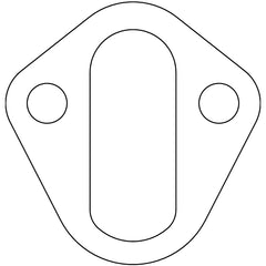 Cometic Ford Flathead V8 8BA/8CM .031in Fiber Fuel Pump Mount Gasket - 1948-1953