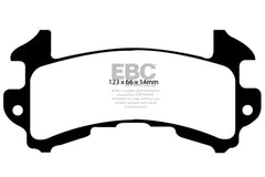 وسادات الفرامل الخلفية من Redstuff لسيارة Buick Riviera (Fwd) 3.8 Turbo EBC 79-85