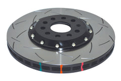 DBA 13-17 VW Golf R (MK7) 5000 مجمعة بالكامل من قطعتين دوارة سوداء ذات فتحة T3 KP أمامية