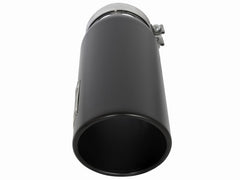 aFe MACHForce XP Cat-Back SS-304 5in Intercooled Exh Tip 5in In x 6in Outx16inL Bolt-On Right Blk