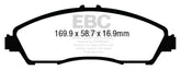 EBC 14+ Acura MDX 3.5 Yellowstuff Front Brake Pads