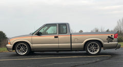 نظام التعليق الخلفي المزود بمسامير من طراز Ridetech لسيارات Chevy S10 وS15 موديل 82-03