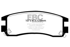 وسادات الفرامل الخلفية من Redstuff لسيارة Buick Regal 3.1 EBC 94-95