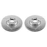 Power Stop 10-17 BMW 535i GT Front Evolution Drilled & Slotted Rotors - Pair