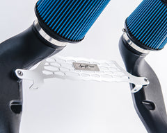 طقم سحب الهواء عالي التدفق من وكالة باور 18-19 Polaris RZR RS1 - دعامة متقاطعة بيضاء