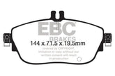 EBC 13+ Mercedes-Benz CLA250 2.0 Turbo Redstuff Front Brake Pads