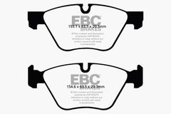 EBC 11+ BMW 528 2.0 Turbo (F10) Redstuff Front Brake Pads