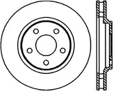 StopTech 98-02 Chevrolet Camaro / Pontiac Firebird/Trans Am Slotted & Drilled Front Right Rotor