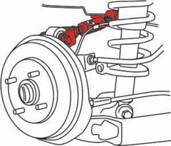 ذراع تحكم خلفي قابل للتعديل طراز SPC Performance 07-10 Honda CR-V XR