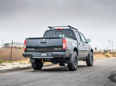 عادم بورلا 05-19 نيسان فرونتير 4.0 لتر V6 ناقل حركة أوتوماتيكي/ناقل حركة يدوي كابينة عادية من النوع S (دفع ثنائي/دفع رباعي) - طرف كروم أسود