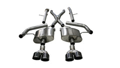 كورسا 18-20 جيب جراند شيروكي تراك هوك 6.2 لتر إكستريم كات باك مخرج خلفي مزدوج مع أطراف سوداء 4.5 بوصة