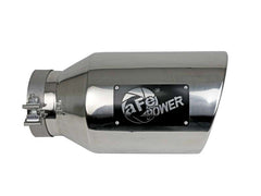 aFe Power Universal 5in Inlet 8in Outlet MACH Force-XP Clamp On Exhaust Tip - مصقول