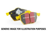 وسادات فرامل الأداء Yellowstuff من EBC