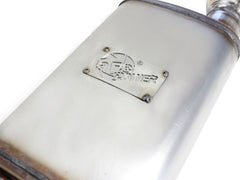 عادم aFe MACHForce XP 11-14 Ford Mustang GT V8-5.0L 3in. SS Axle-Back مع أطراف مصقولة