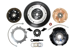 Clutch Masters 07-09 Subaru Legacy GT Spec B Push Style Street/Race Twin-Disc 7.25in Clutch Kit