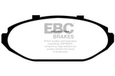 وسادات فرامل أمامية من Redstuff لسيارة Ford Crown Victoria 4.6 موديل EBC 98-02 (مكابس فينولية)