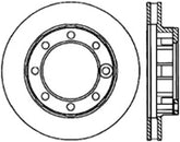 StopTech 71-86 Chevrolet K20 Suburban Cryo Slotted Front Left Sport Brake Rotor
